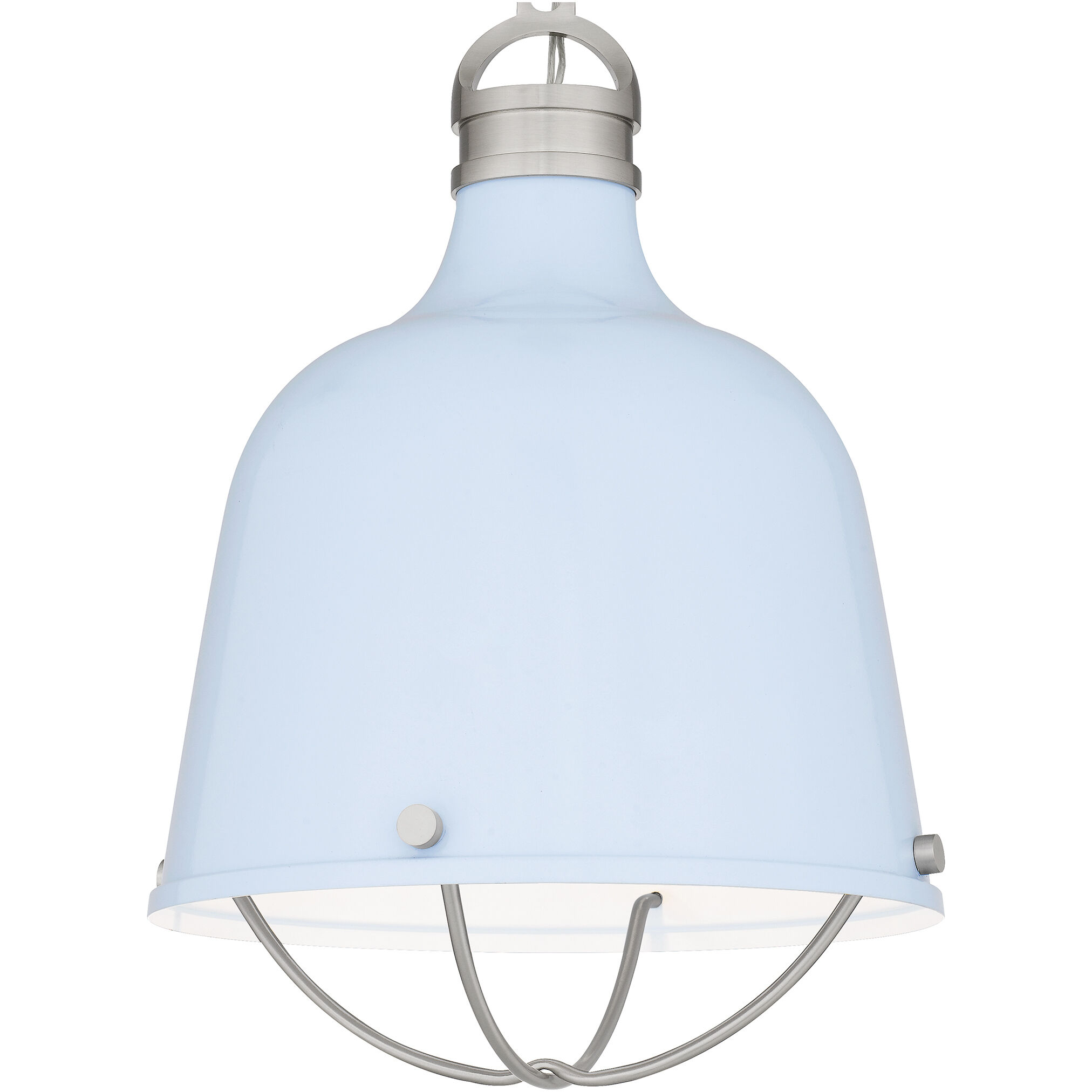 Adlington 1 Light 11.5 inch Brushed Nickel Mini Pendant Ceiling Light, Small