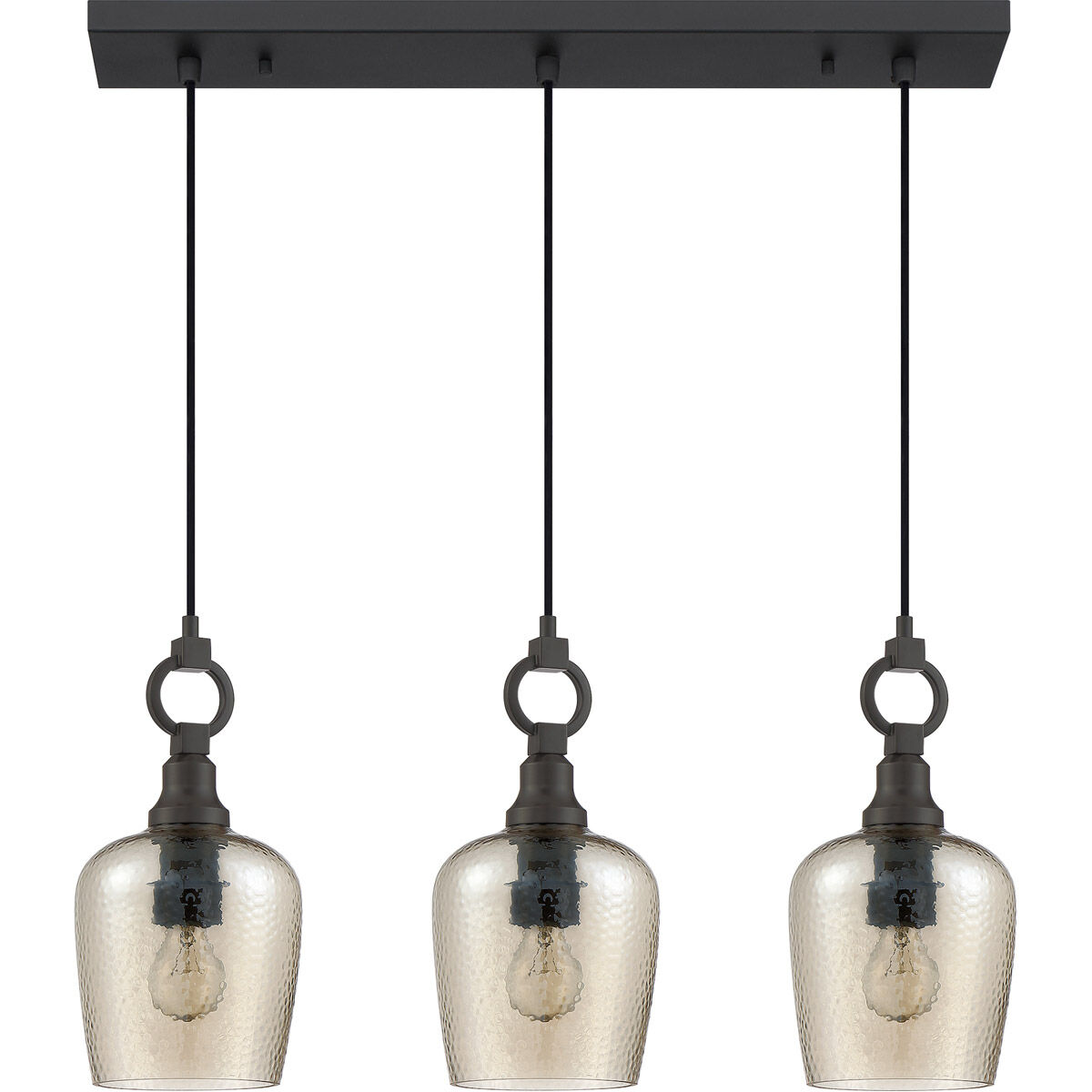 Kendrick 3 Light 29 inch Western Bronze Island Chandelier Ceiling Light