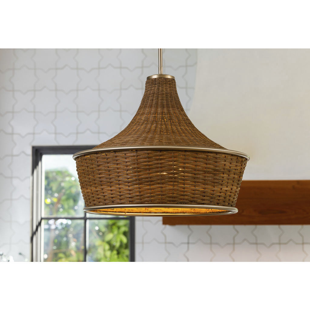 Solebay 3 Light 21.75 inch Bronze Gold Pendant Ceiling Light, Large