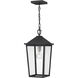 Stoneleigh 1 Light 9 inch Mottled Black Outdoor Hanging Lantern