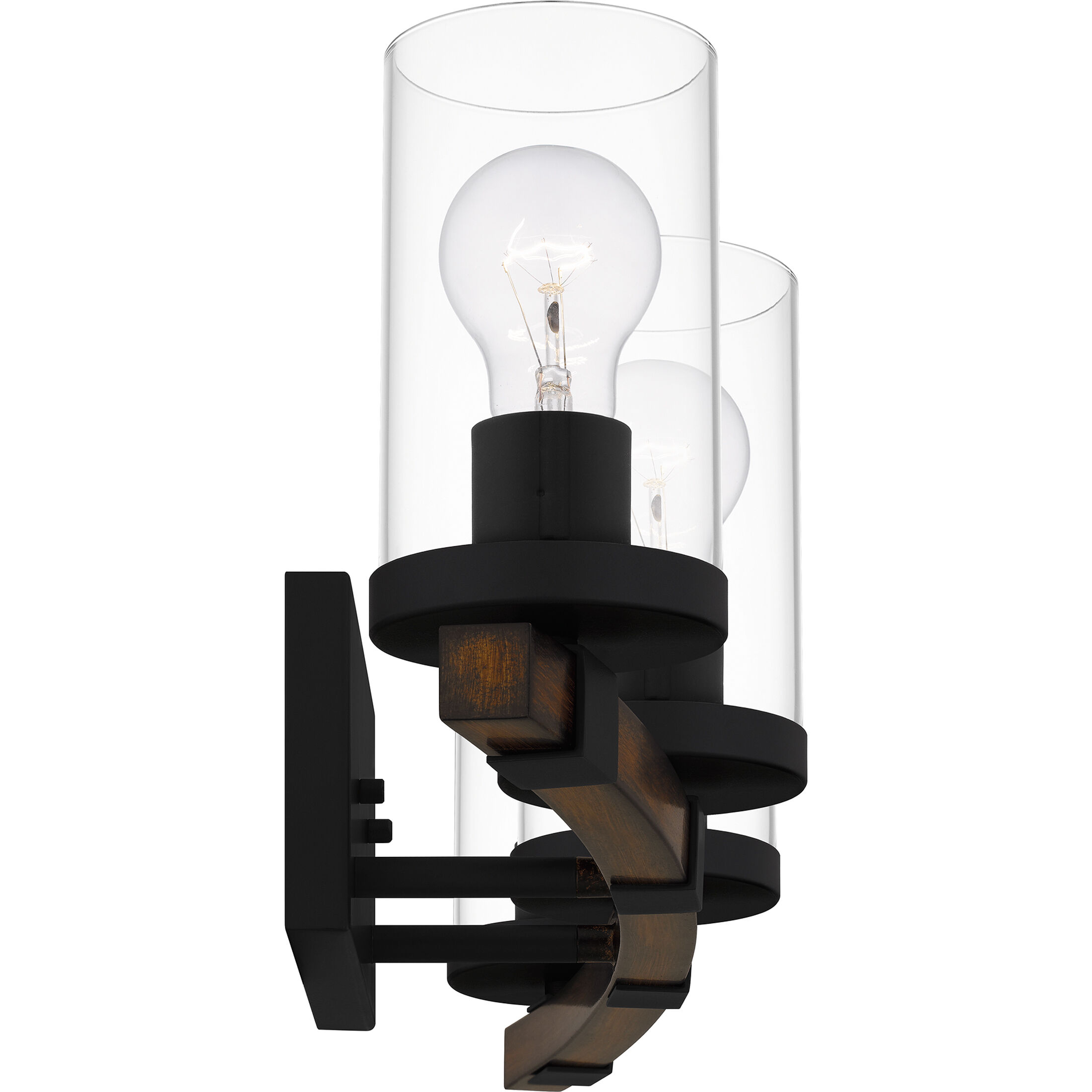 Nottinghill 4 Light 29 inch Matte Black Bath Light Wall Light