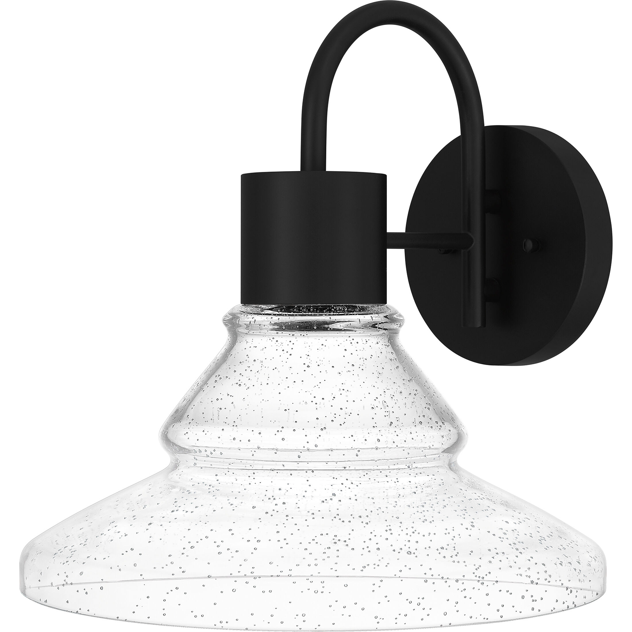 Felix LED 14 inch Matte Black Outdoor Wall Lantern