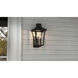 Quentin 2 Light 16.25 inch Earth Black Outdoor Wall Lantern, Medium
