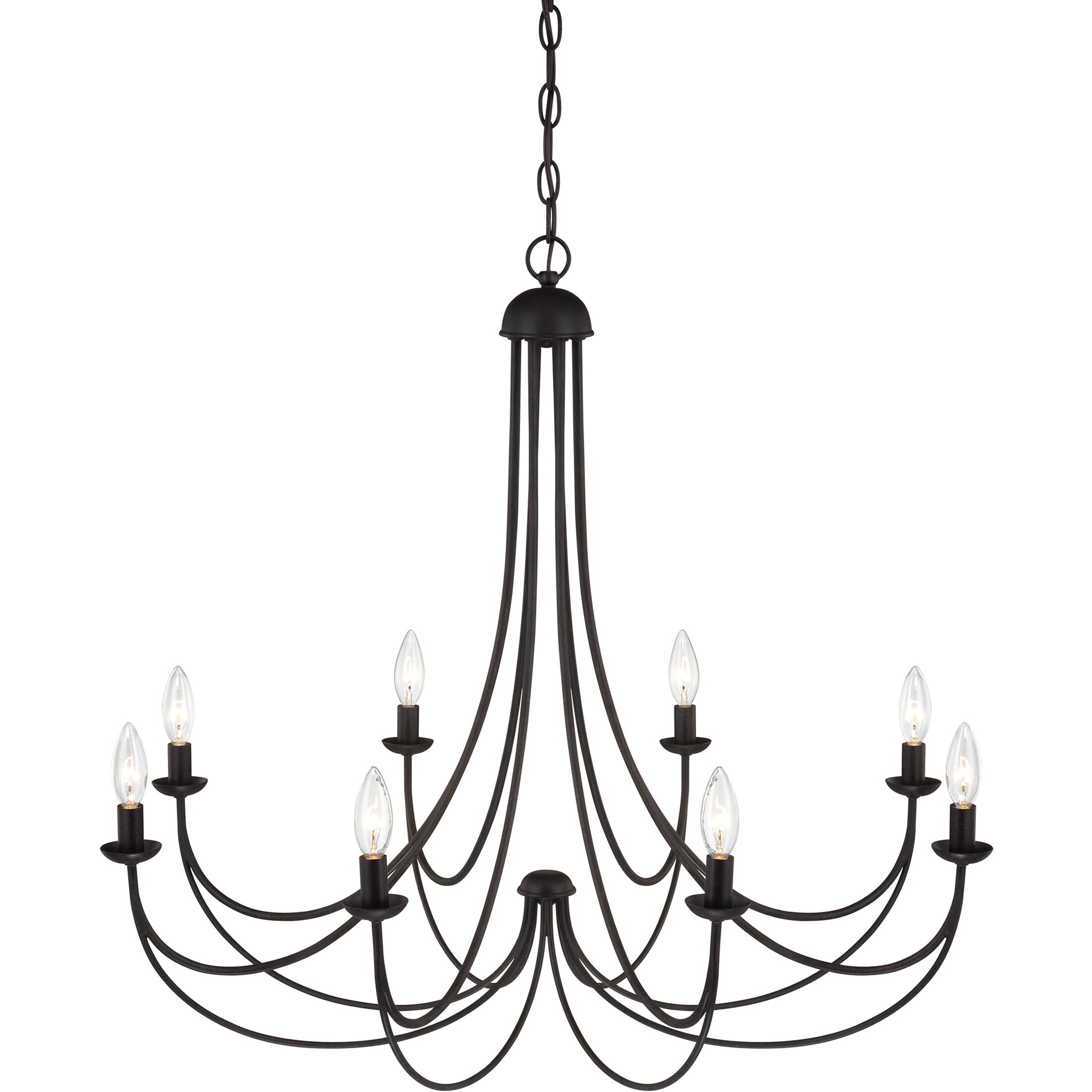 Mirren 8 Light 32 inch Imperial Bronze Chandelier Ceiling Light