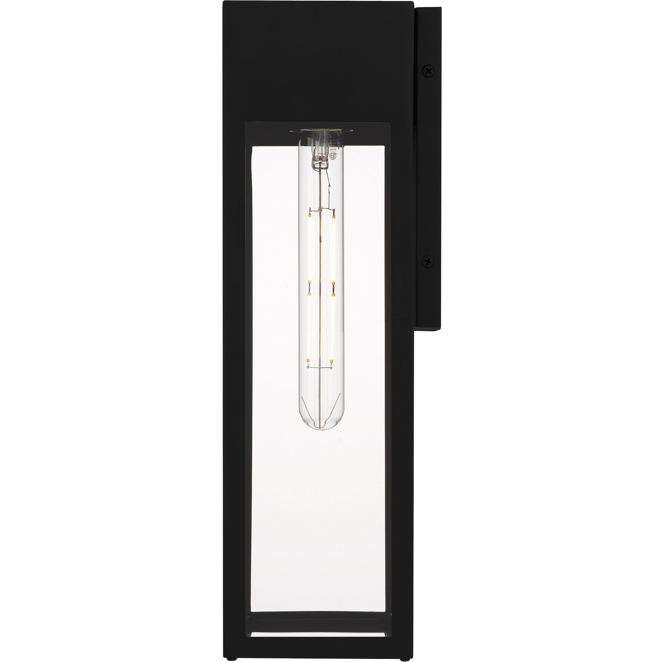 Quoizel BSW8407MBK Boswell 1 Light 16 inch Matte Black Outdoor