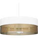 Alani 4 Light 20 inch Matte White Pendant Ceiling Light