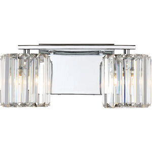 Divine LED 14 inch Polished Chrome Vanity Light Wall Light in 2