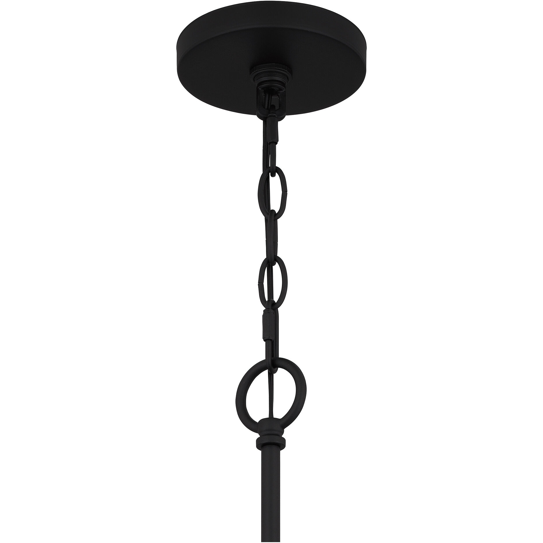 Cox 4 Light 21 inch Matte Black Chandelier Ceiling Light