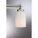 Taylor 5 Light 41 inch Brushed Nickel Bath Light Wall Light