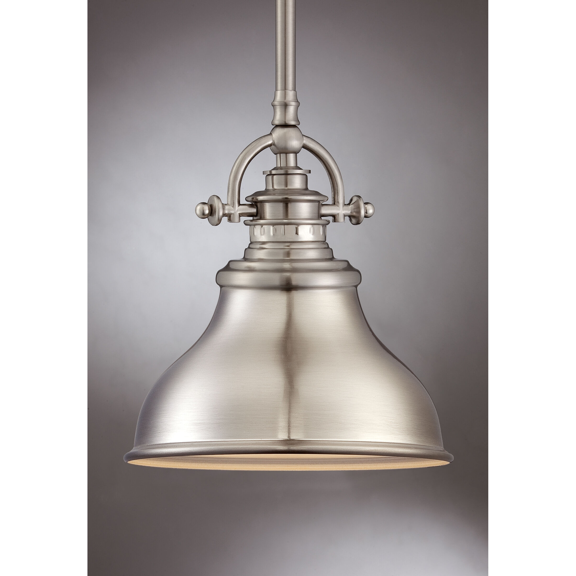 Emery 1 Light 8 inch Brushed Nickel Mini Pendant Ceiling Light