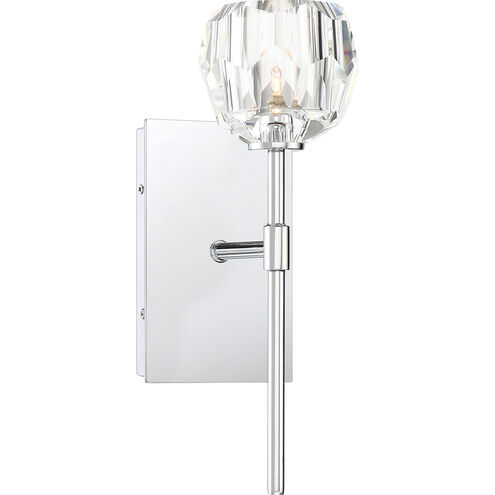 Regalia 1 Light 7 inch Polished Chrome Vanity Light Wall Light