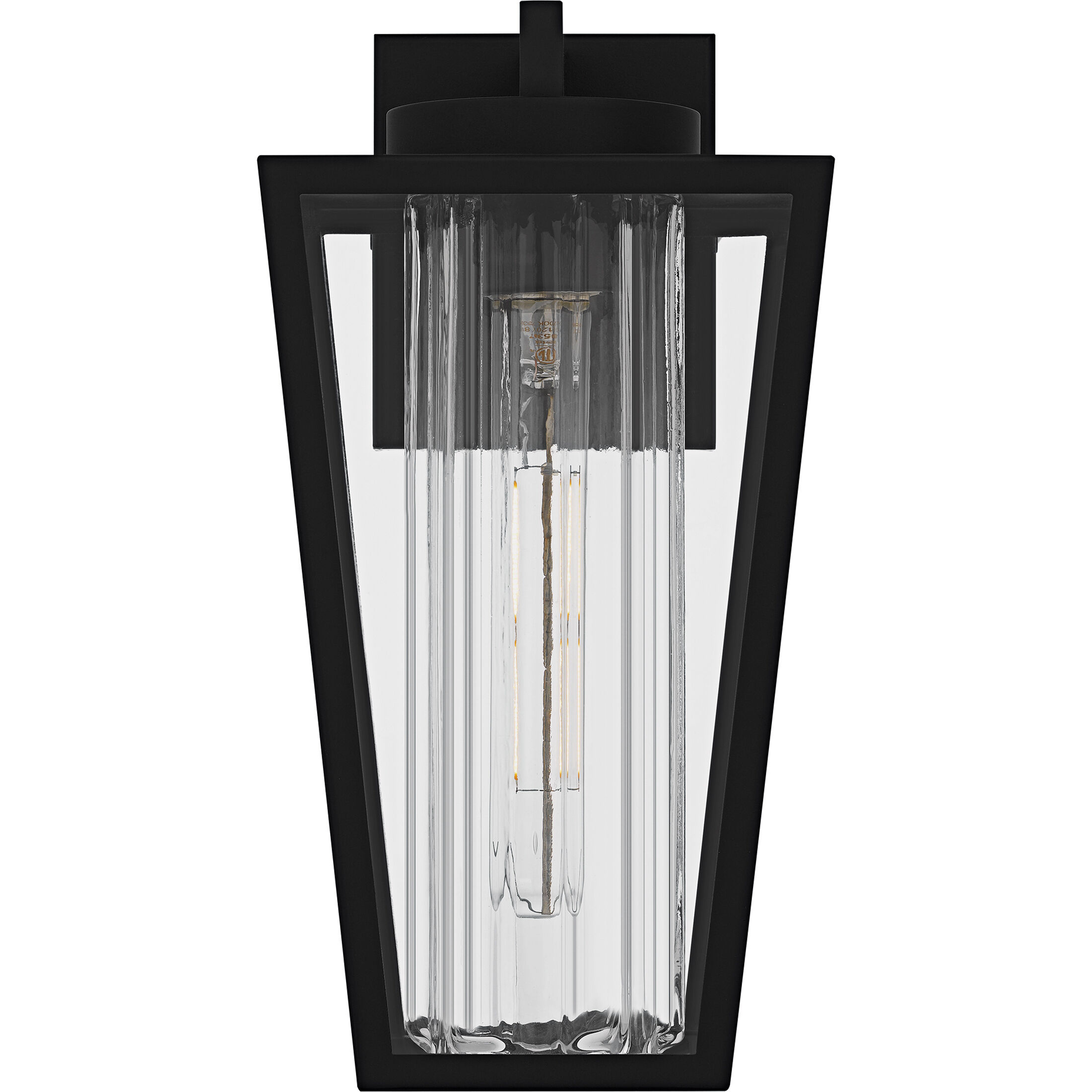 Jett 1 Light 13.5 inch Matte Black Outdoor Wall Lantern, Medium