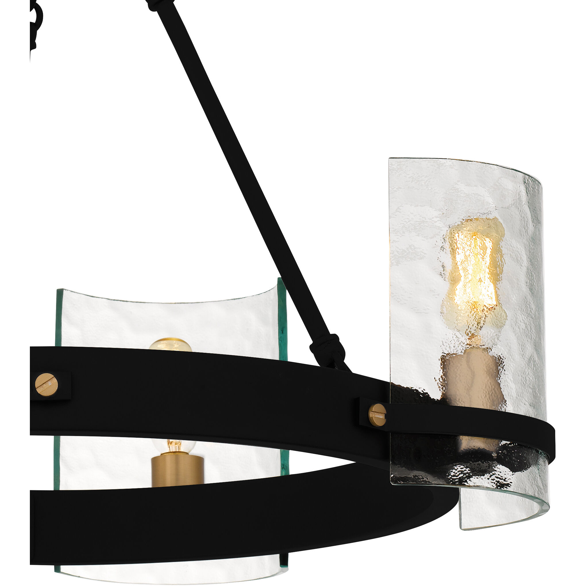 Gloucester 4 Light 20 inch Matte Black Chandelier Ceiling Light