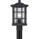 Stonington 1 Light 17 inch Mystic Black Outdoor Post Mount