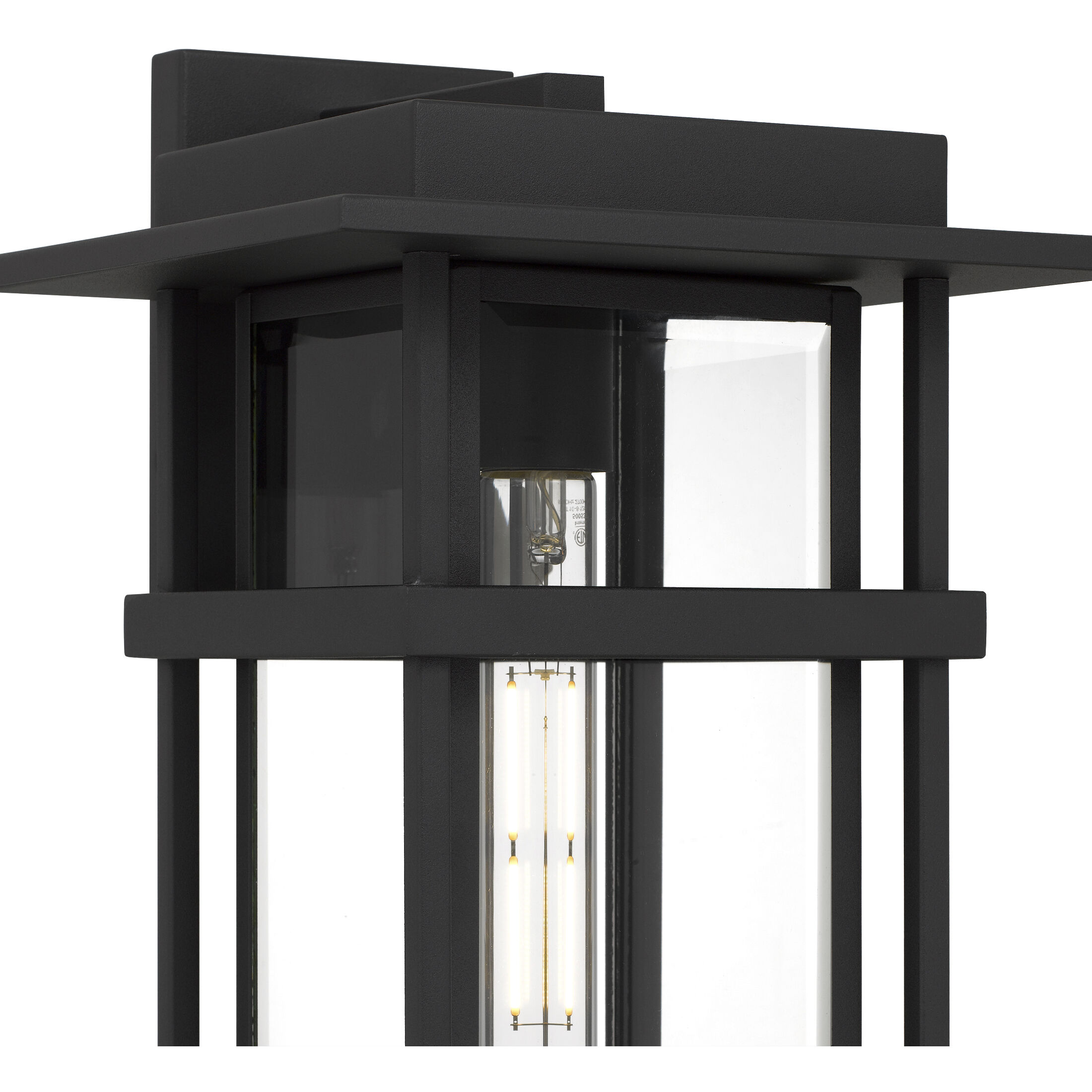 Morgan 1 Light 18 inch Earth Black Outdoor Wall Lantern