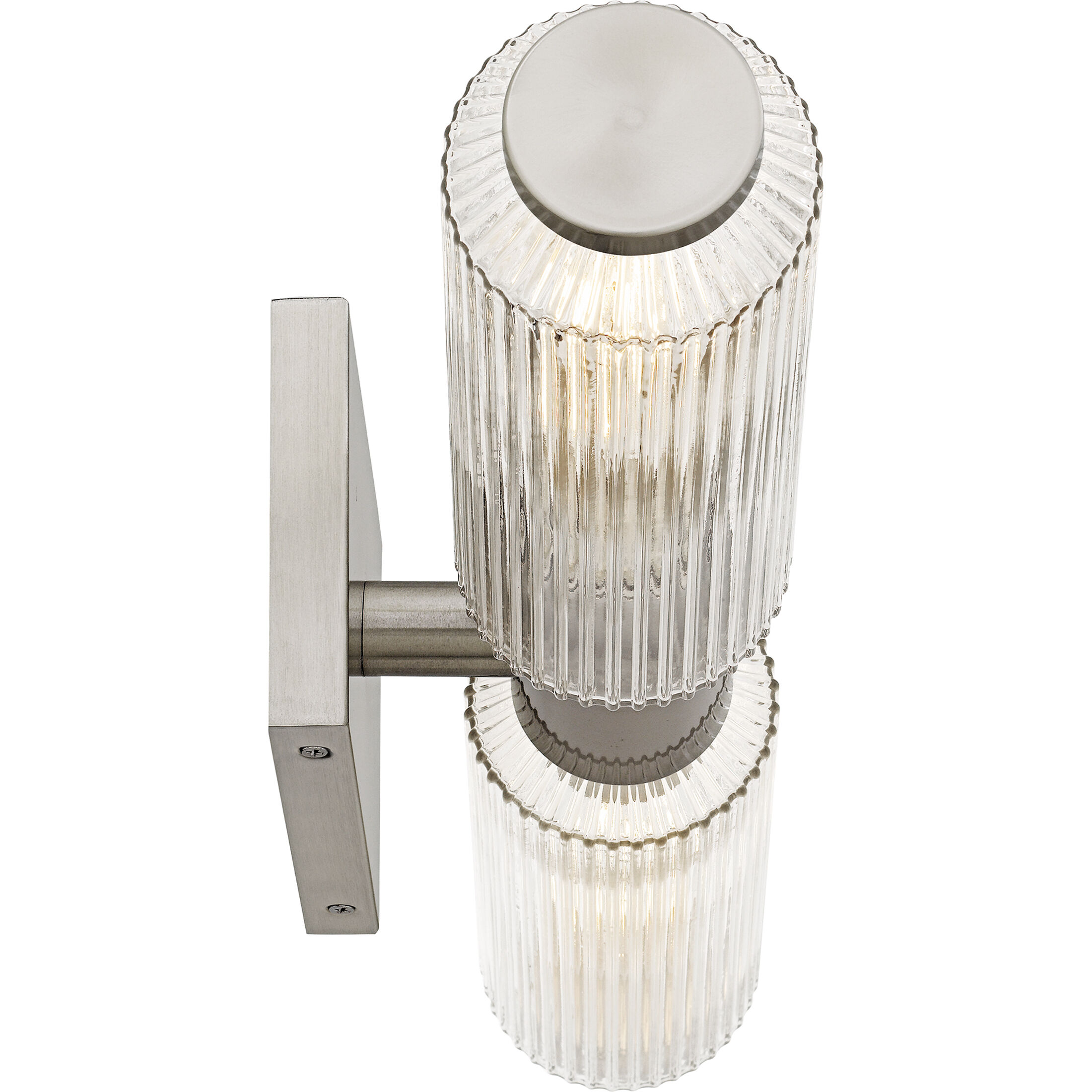 Hawes 2 Light 23.5 inch Brushed Nickel Bath Light Wall Light, Medium