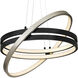 Isabelle 24 inch Matte Black Pendant Ceiling Light