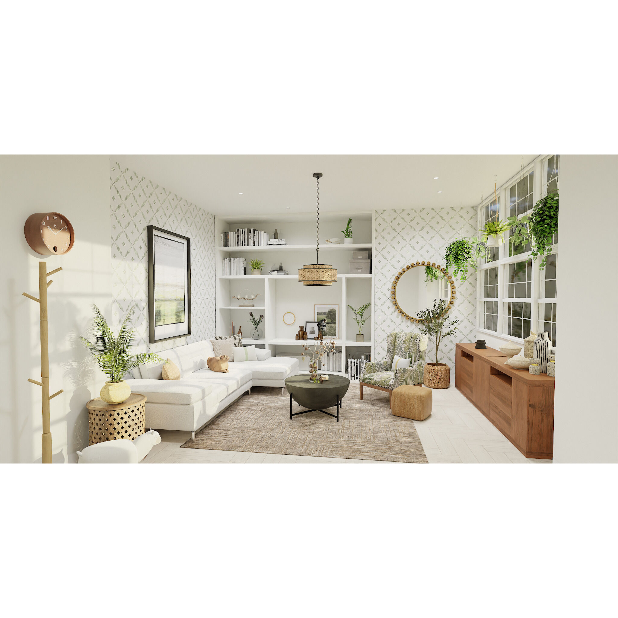 Teton 5 Light 20 inch Matte Black Pendant Ceiling Light