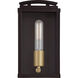 Alma 1 Light 11 inch Western Bronze Outdoor Wall Lantern