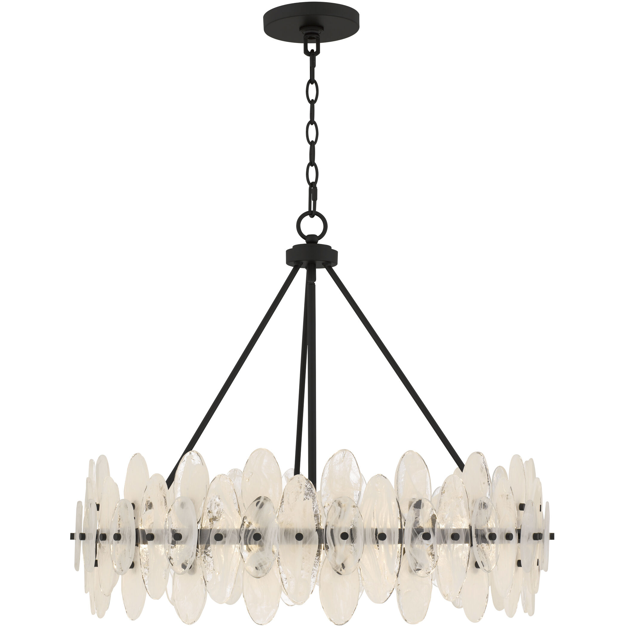Abigail Pendant Ceiling Light in Matte Black