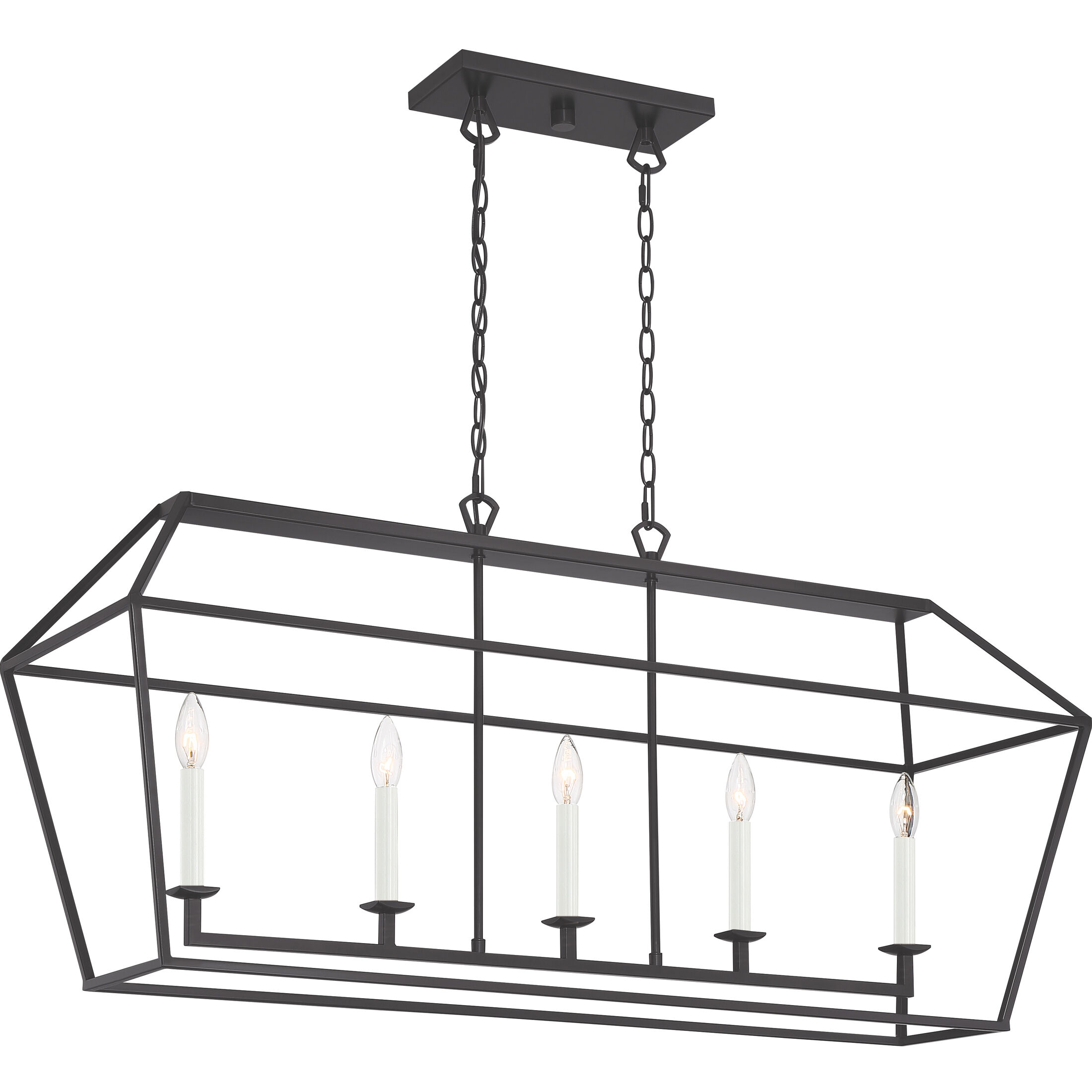 Aviary 5 Light 42 inch Palladian Bronze Island Chandelier Ceiling Light