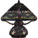 Tiffany 17 inch 75 watt Imperial Bronze Table Lamp Portable Light