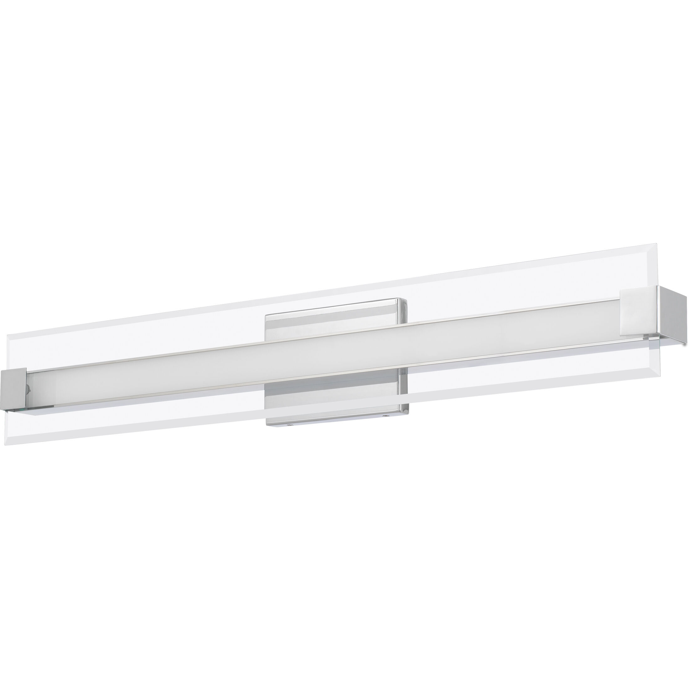 Salon LED 32 inch Polished Chrome Bath Light Wall Light