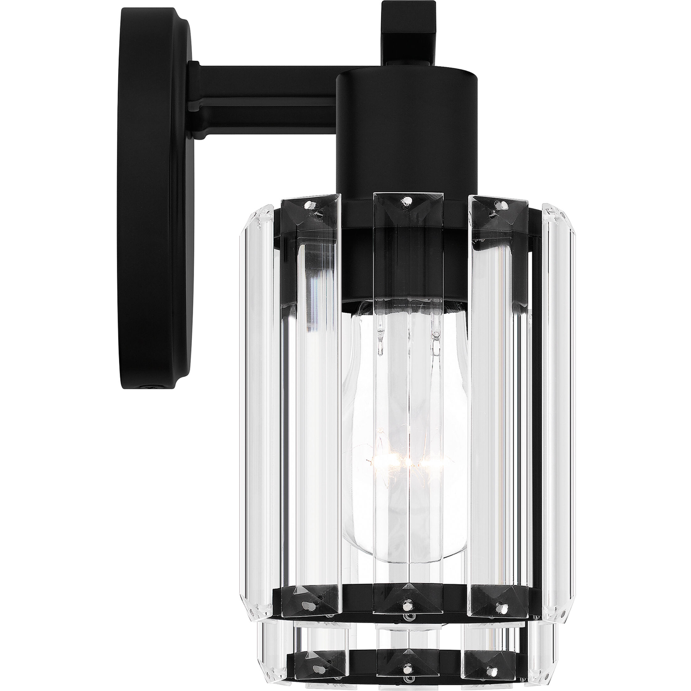 Isla 2 Light 13 inch Matte Black Bath Light Wall Light