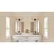 McKinney 3 Light 23 inch Matte Black Bath Light Wall Light
