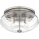 Gatonby 4 Light 16 inch Brushed Nickel Flush Mount Ceiling Light, Medium