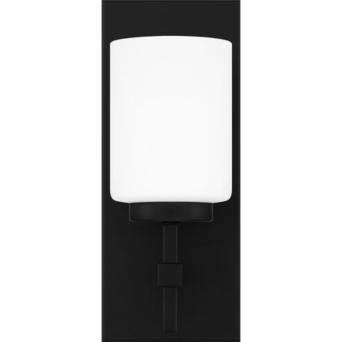 Wilburn LED 5.75 inch Matte Black Bath Light Wall Light