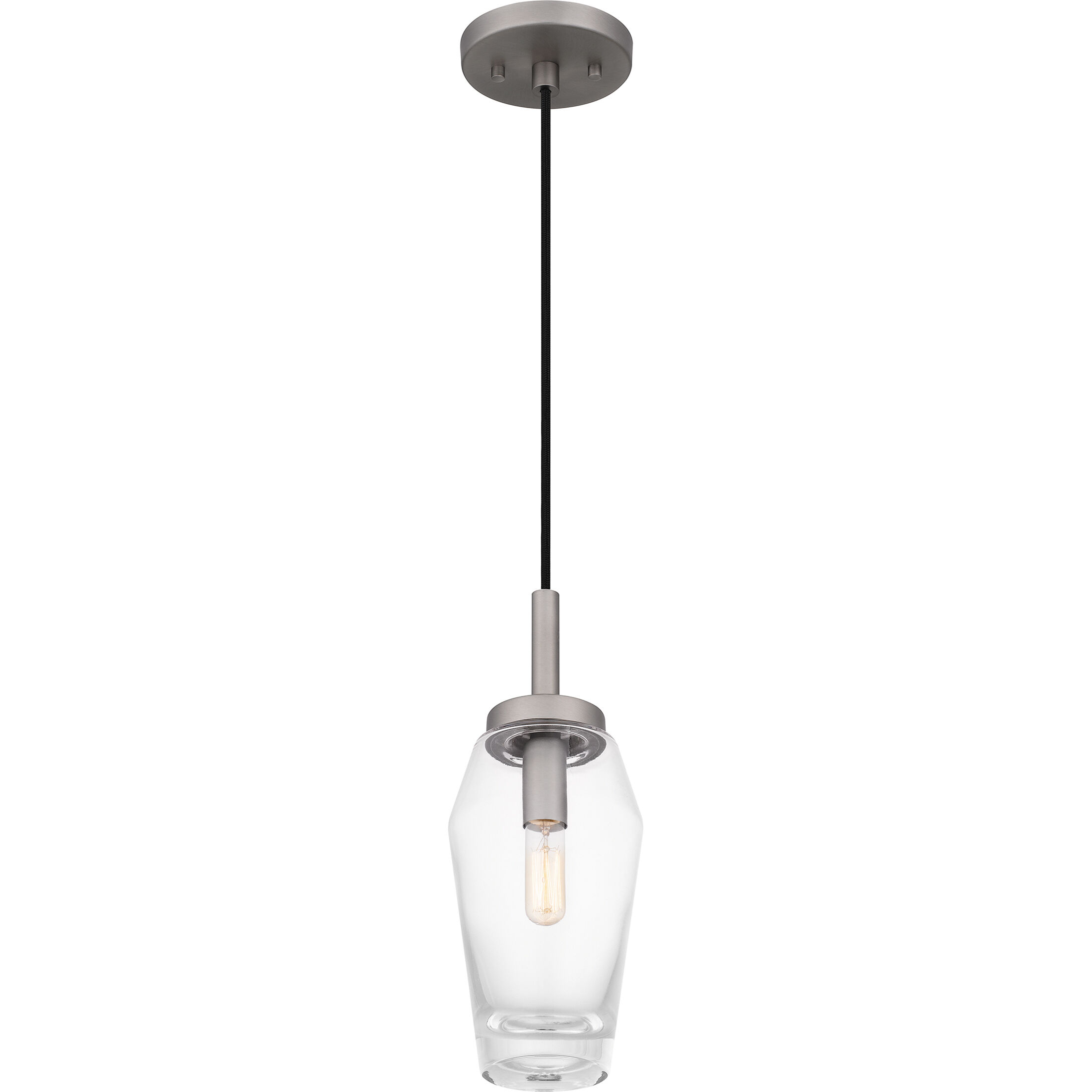 Xander 1 Light 5 inch Antique Nickel Mini Pendant Ceiling Light
