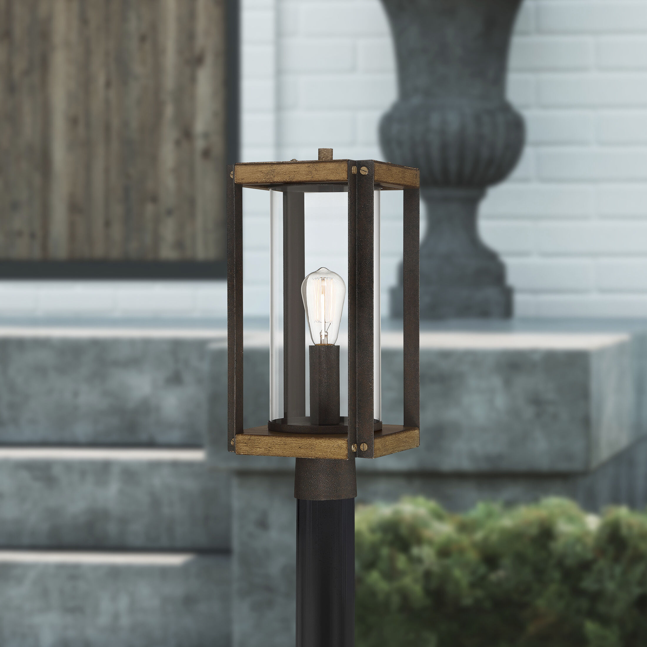 Quoizel MSQ9009RK Marion Square 1 Light 18 inch Rustic Black