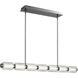 Turner LED 42.25 inch Black Chrome Island Light Ceiling Light