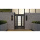 Onyx LED 24 inch Earth Black Outdoor Wall Lantern, Large
