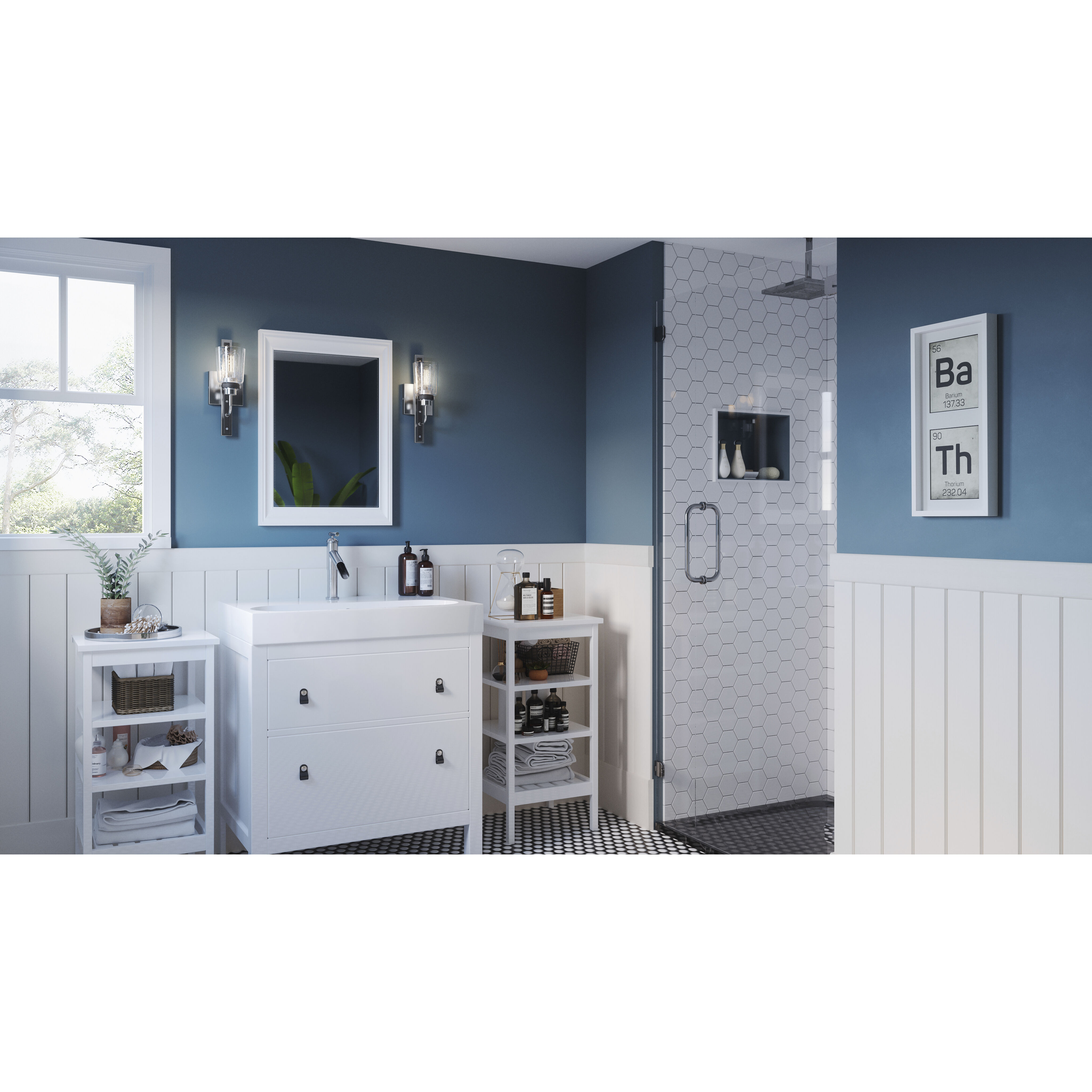 Axel 1 Light 4.75 inch Brushed Nickel Wall Sconce Wall Light, Small