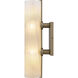 Curran Wall Sconce Wall Light in Bronze Gold, Small