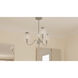 McKinney 3 Light 21.75 inch Brushed Nickel Chandelier Ceiling Light