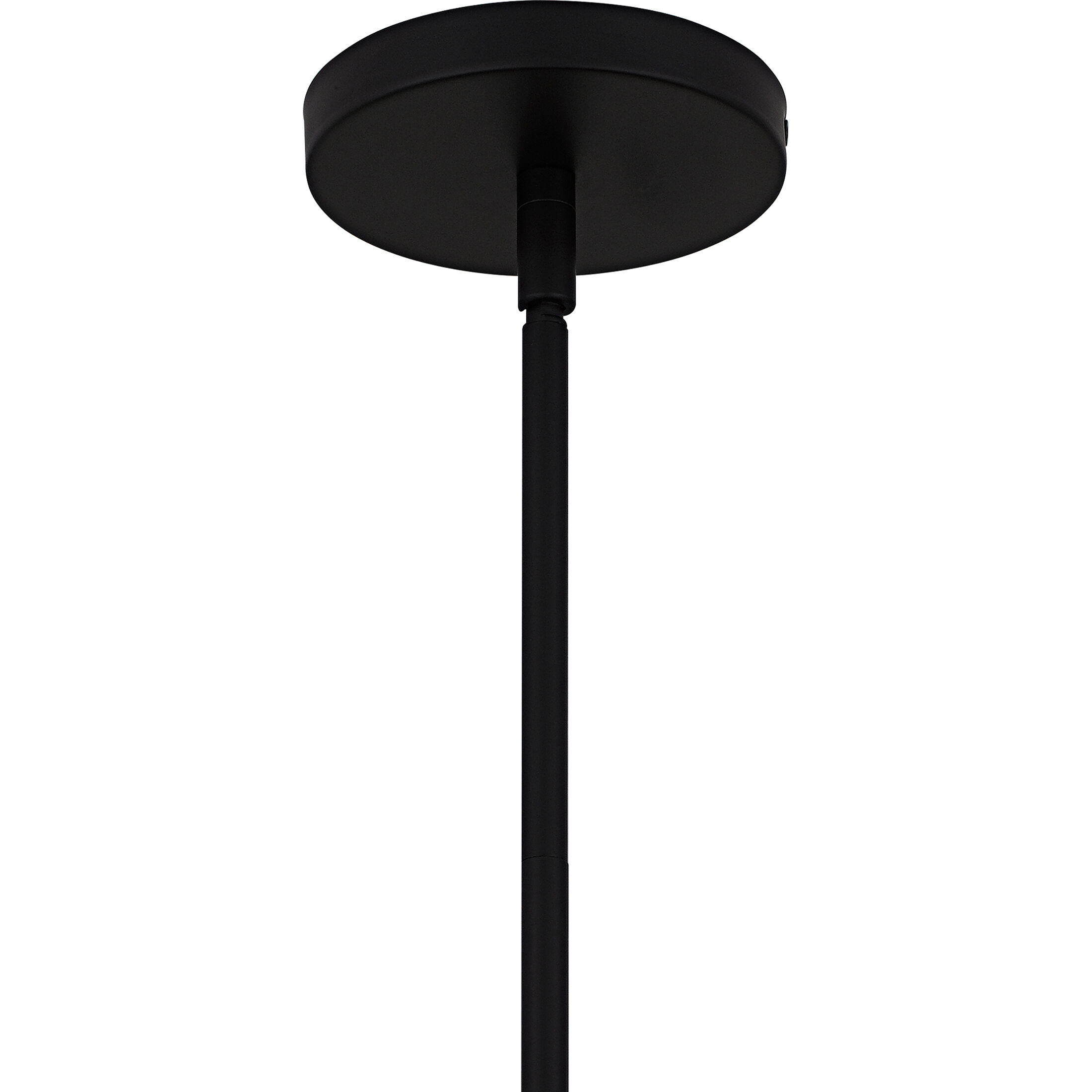 Cleo 1 Light 12 inch Matte Black Pendant Ceiling Light