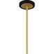 Arden 3 Light 26 inch Matte Black Chandelier Ceiling Light