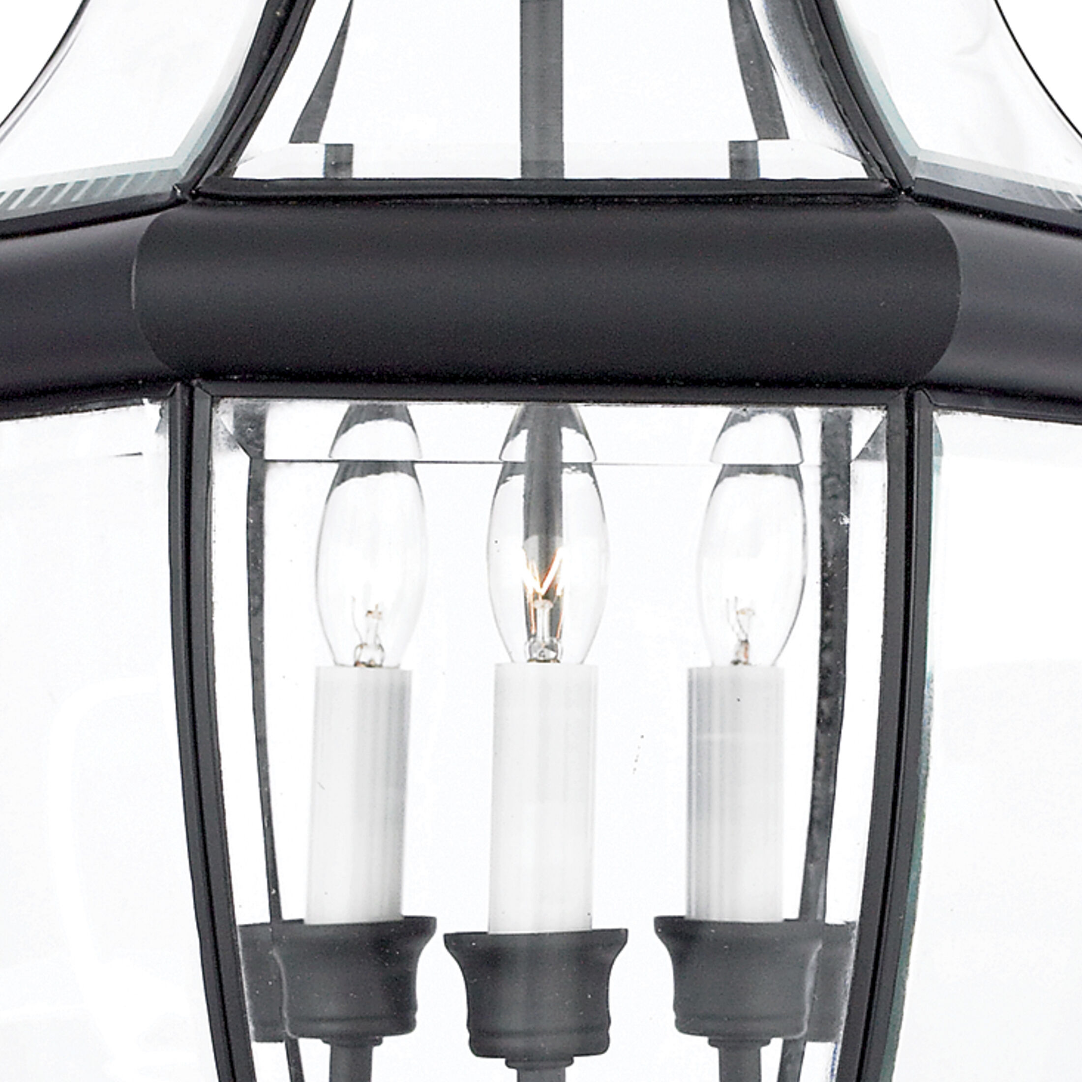 Quoizel Lighting Newbury 3 Light Outdoor Post Lantern in Quoizel Lighting Newbury 3 Light Outdoor Post Lantern in