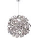 Ribbons 12 Light 31 inch Polished Chrome Foyer Pendant Ceiling Light