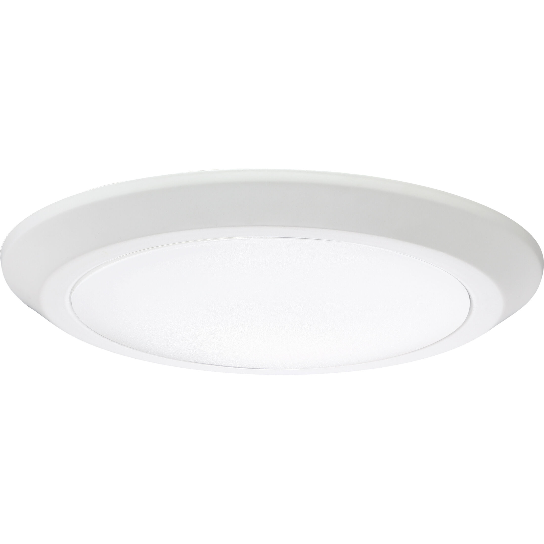 Verge LED 12 inch Fresco Flush Mount Ceiling Light in White Lustre