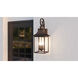 Chancellor 4 Light 28 inch Copper Bronze Outdoor Wall Lantern