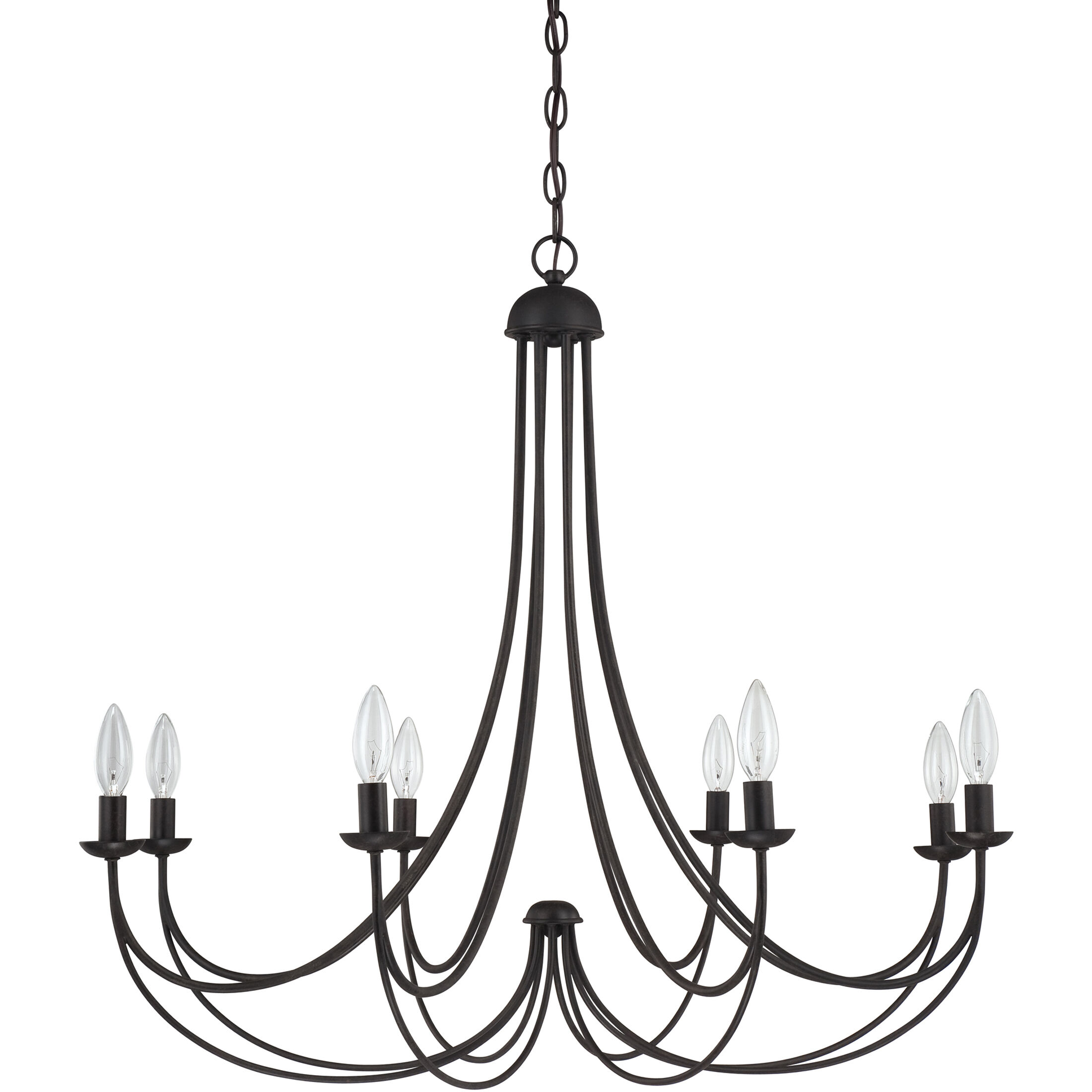 Mirren 8 Light 32 inch Imperial Bronze Chandelier Ceiling Light