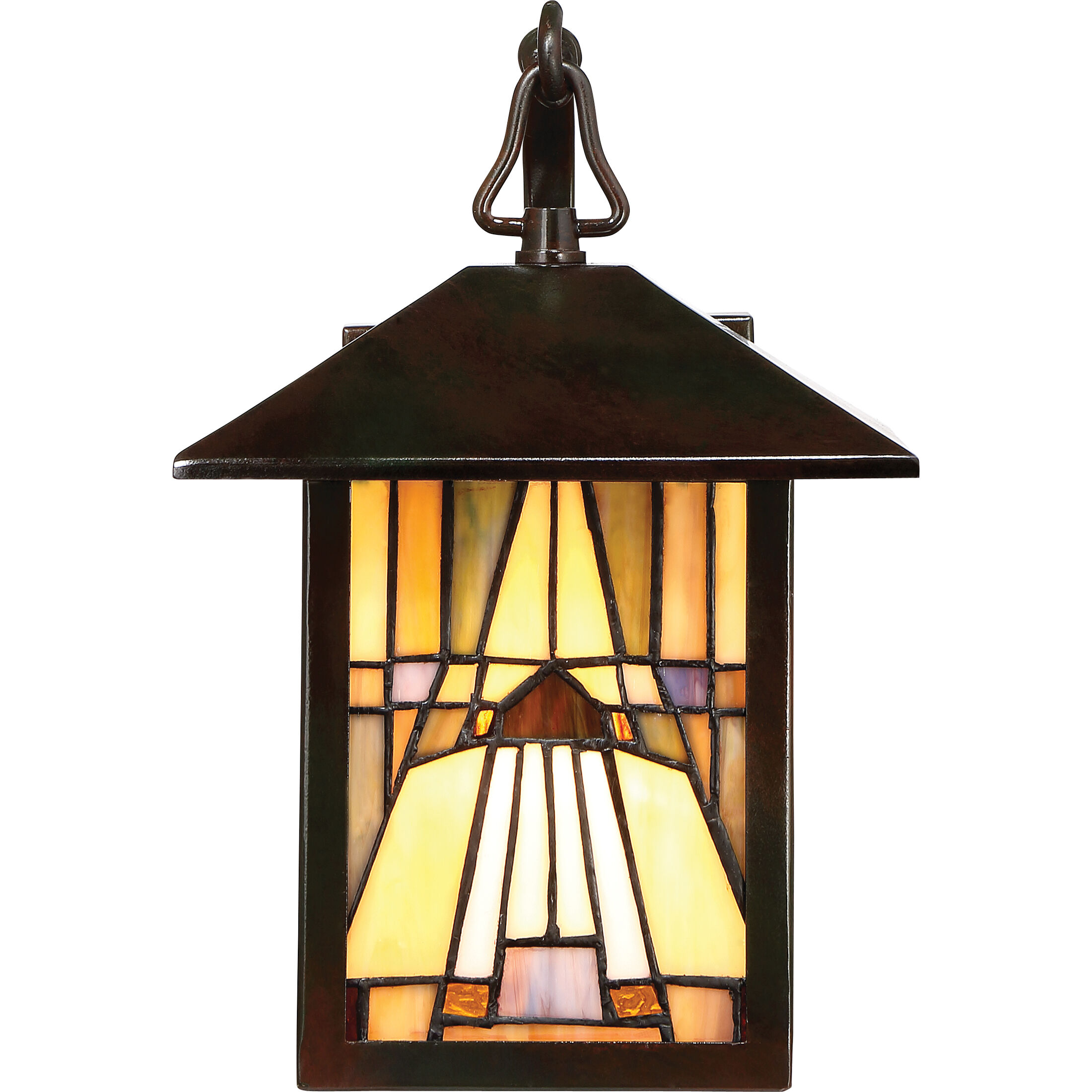 Inglenook 1 Light 11 inch Valiant Bronze Outdoor Wall Lantern, Naturals