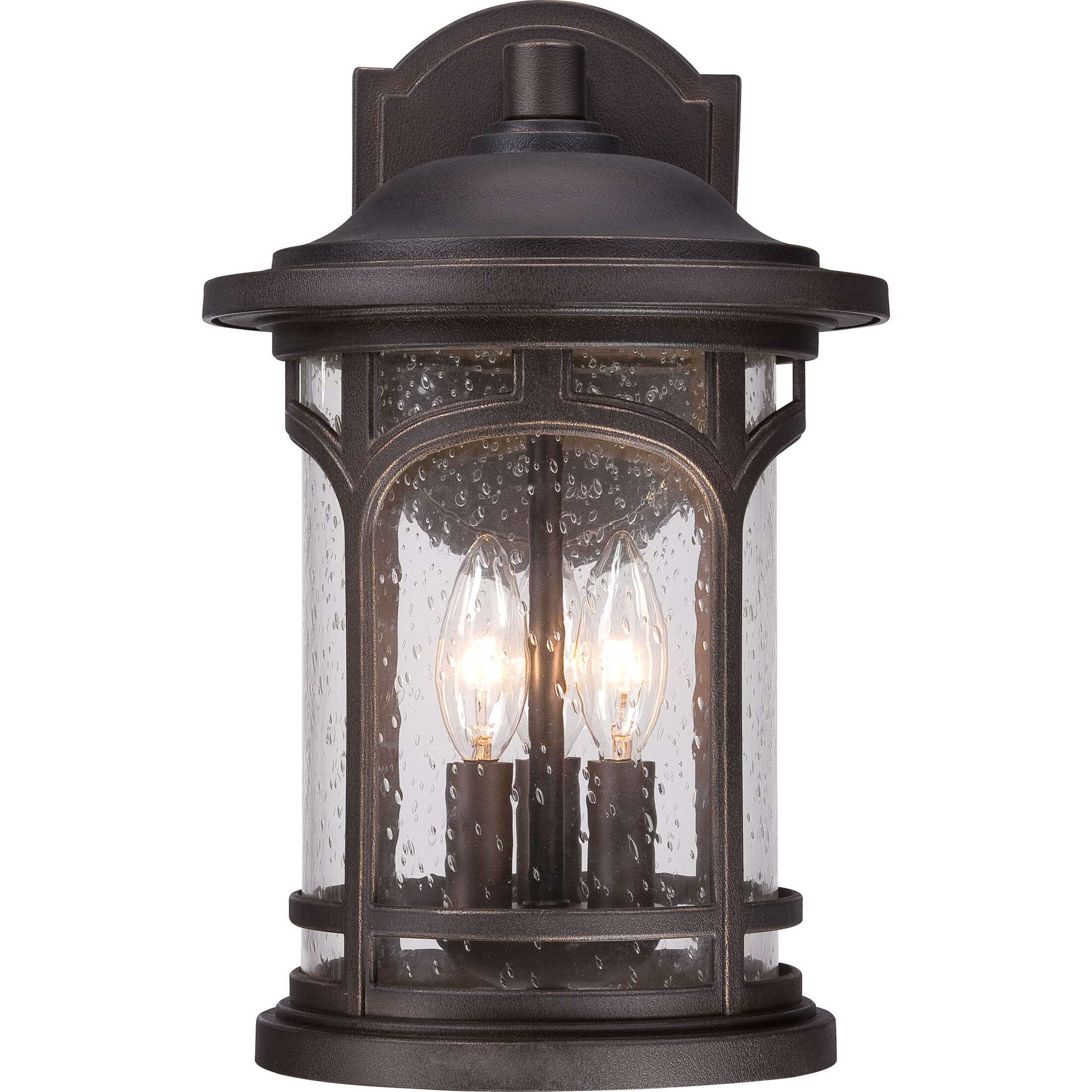 Marblehead 3 Light 15 inch Palladian Bronze Outdoor Wall