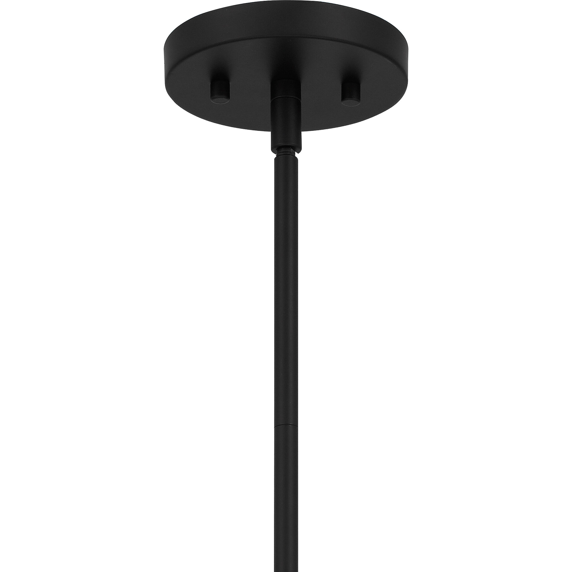 Seigler 3 Light 14 inch Matte Black Pendant Ceiling Light