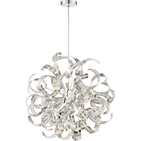 Quoizel Ribbons 12 Light 23 inch Crystal Chrome Foyer Piece Ceiling Light RBN2823CRC - Open Box
