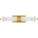 Talbott LED 24 inch Brushed Gold Bath Light Wall Light, Medium